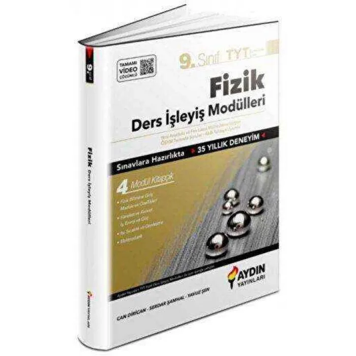 Aydın Yayınları 9. Sınıf Aydın Fizik Ders İşleyiş Modülleri