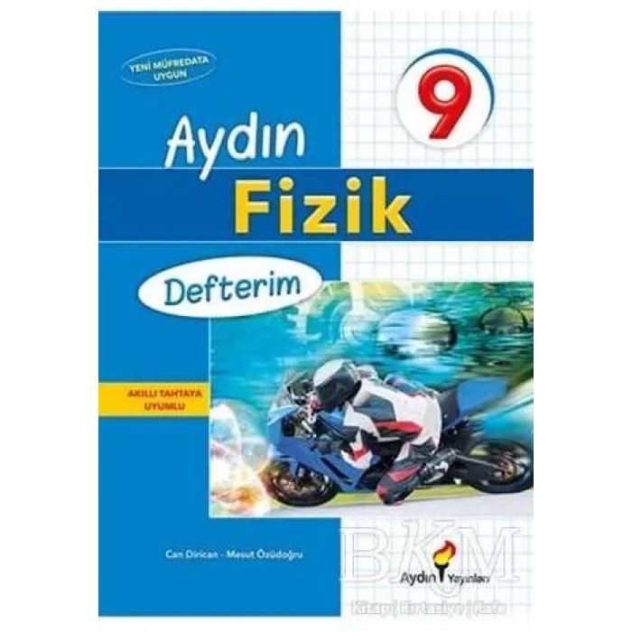 Aydın Yayınları 9. Sınıf Fizik Defterim