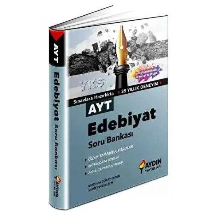 Aydın Yayınları AYT Edebiyat Soru Bankası