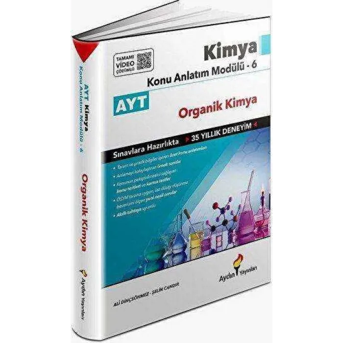 Aydın Yayınları AYT Kimya Konu Anlatım Modülü 6 Organik Kimya