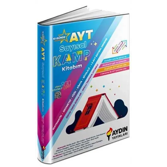 Aydın Yayınları AYT Sayısal Kamp Kitabım