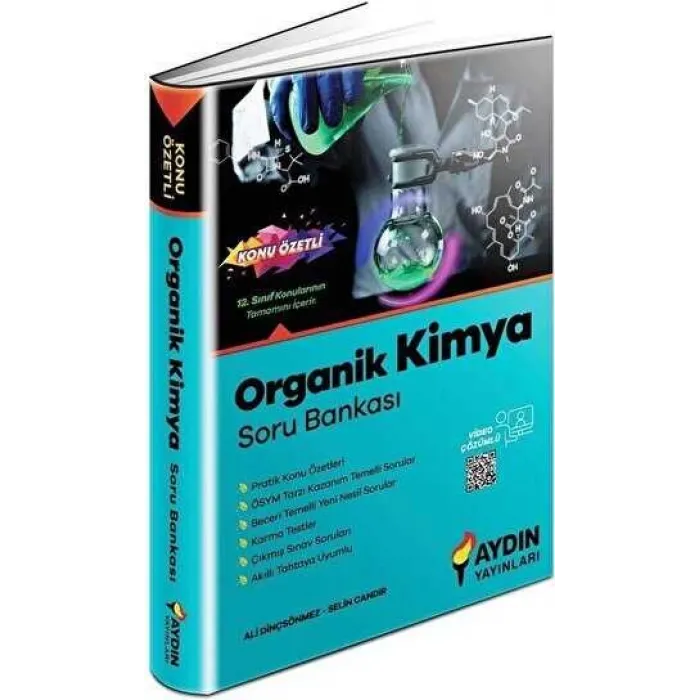 Aydın Yayınları Organik Kimya Konu Özetli Soru Bankası
