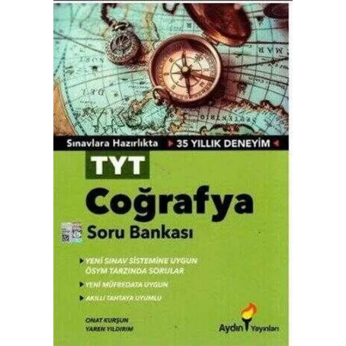 Aydın Yayınları TYT Coğrafya Soru Bankası