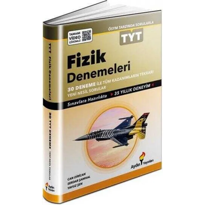 Aydın Yayınları TYT Fizik 30 Deneme