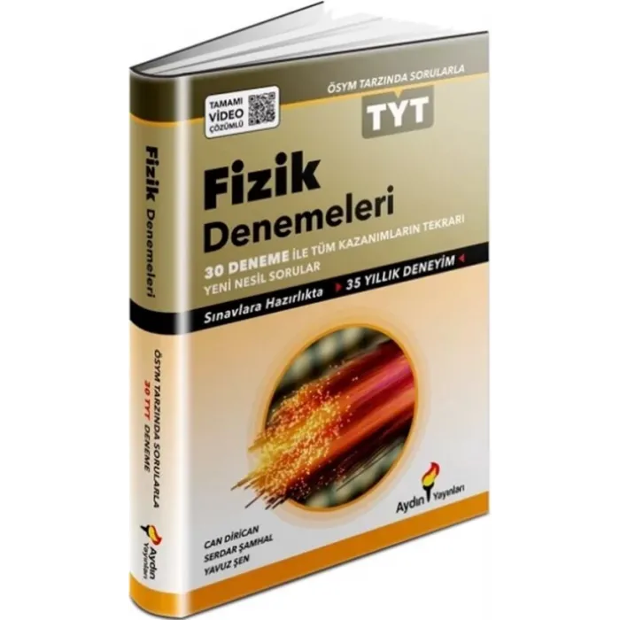 Aydın Yayınları TYT Fizik Denemeleri Aydın