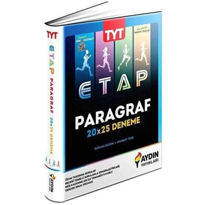 Aydın Yayınları TYT Paragraf ETAP 20 x 25 Deneme