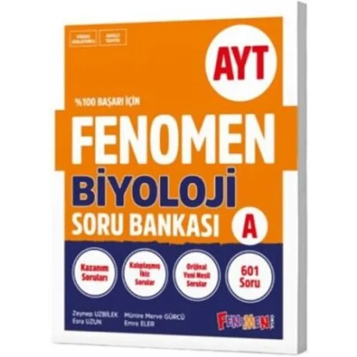 AYT Biyoloji A Soru Bankası
