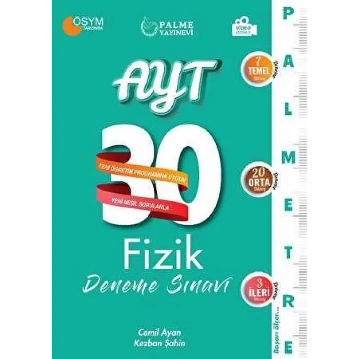 AYT Fizik 30 Deneme Sınavı