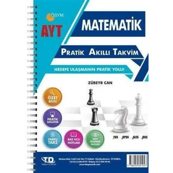 AYT Matematik Pratik Akıllı Takvim