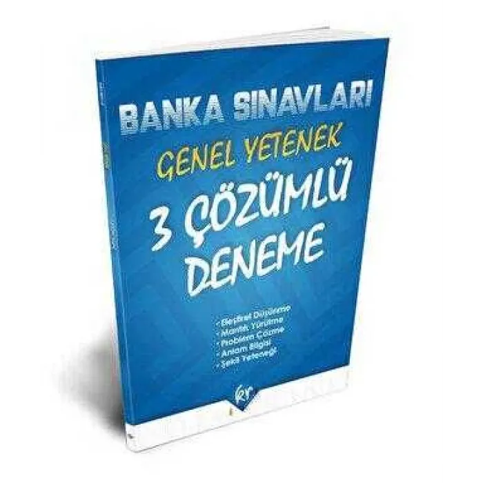 Banka Sınavları 3 Çözümlü Deneme