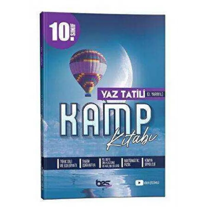 Bes Yayınları 10. Sınıf 2. Dönem Tüm Dersler Kamp Kitabı