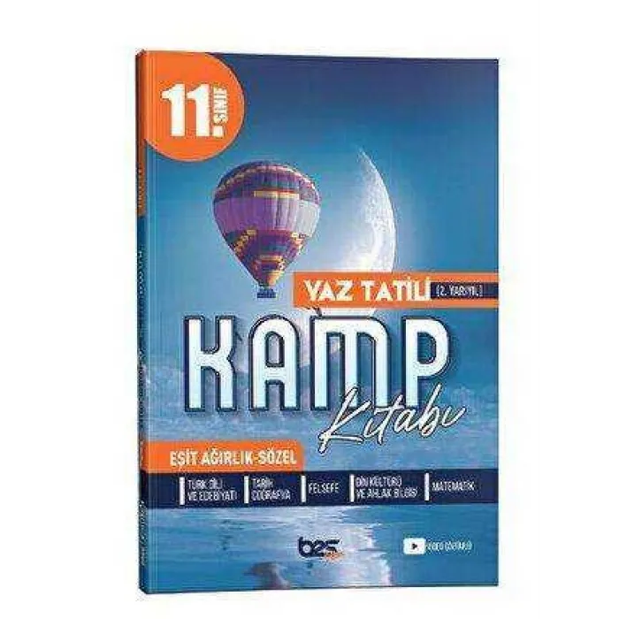Bes Yayınları 11. Sınıf 2. Dönem Eşit Ağırlık Sözel Kamp Kitabı