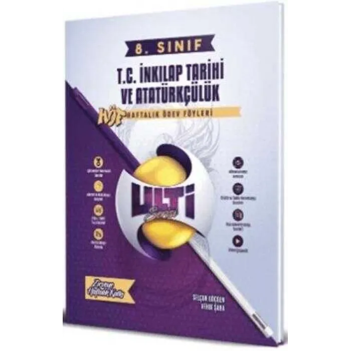 Bes Yayınları 8. Sınıf LGS T.C. İnkılap Tarihi ve Atatürkçülük Haftalık Ödev Föyleri