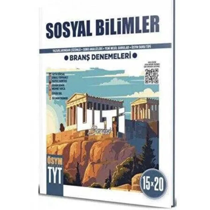 Bes Yayınları TYT Sosyal Bilgiler Ulti Serisi Branş Denemeleri