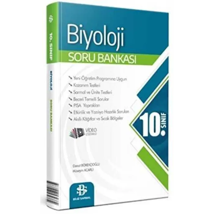 Bilgi Sarmal Yayınları 10. Sınıf Biyoloji Soru Bankası