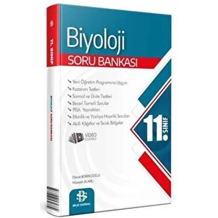 Bilgi Sarmal Yayınları 11. Sınıf Biyoloji Soru Bankası