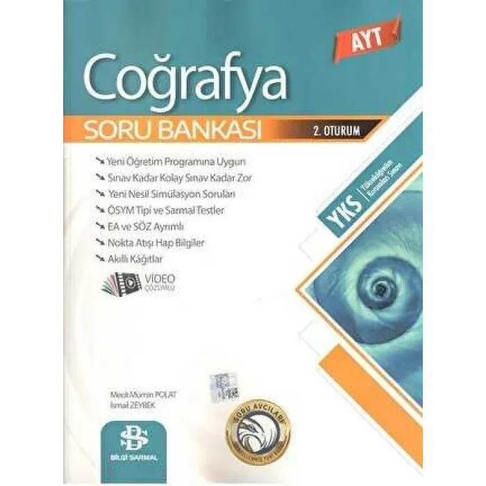 Bilgi Sarmal Yayınları  YKS AYT Coğrafya Soru Bankası