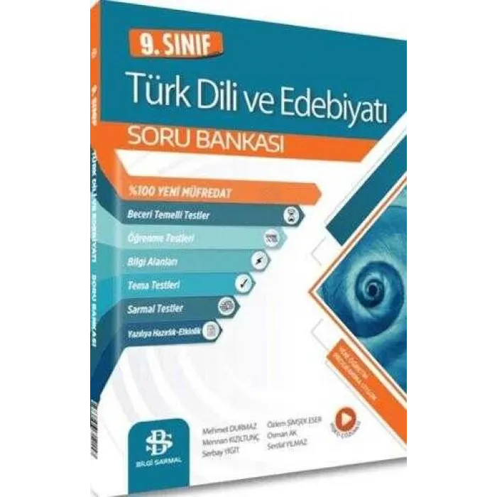 Bilgi Sarmal Yayınları 9. Sınıf Türk Dili ve Edebiyatı Soru Bankası