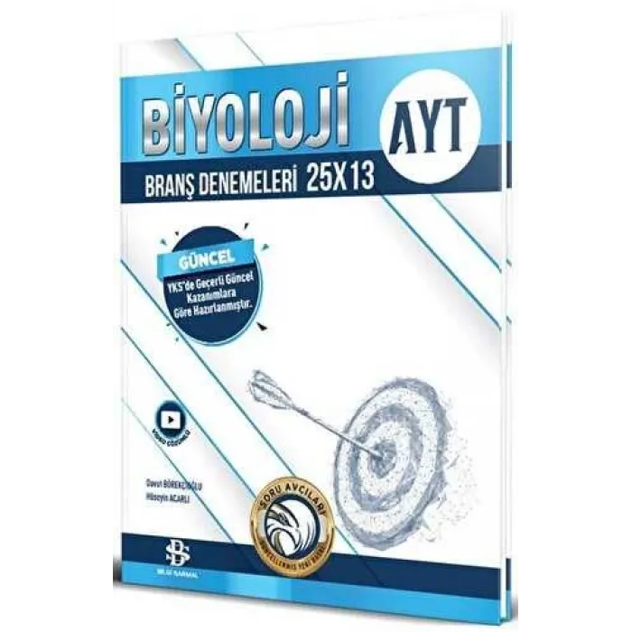 Bilgi Sarmal Yayınları Bilgi Sarmal AYT Biyoloji 25 x 13 Branş Denemeleri