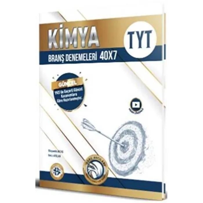 Bilgi Sarmal Yayınları TYT Kimya 40 x 7 Branş Denemeleri