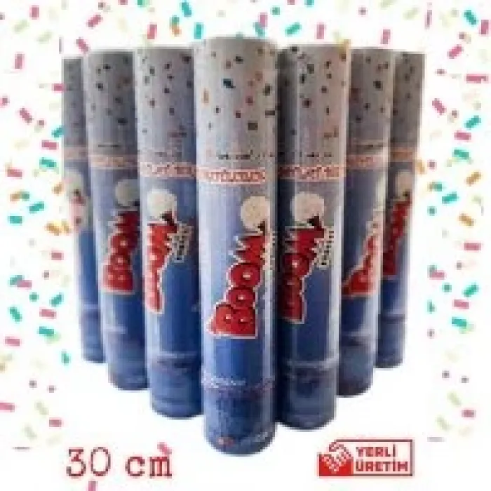 Boom Konfeti 30 Cm_renkli Seri Bk-001
