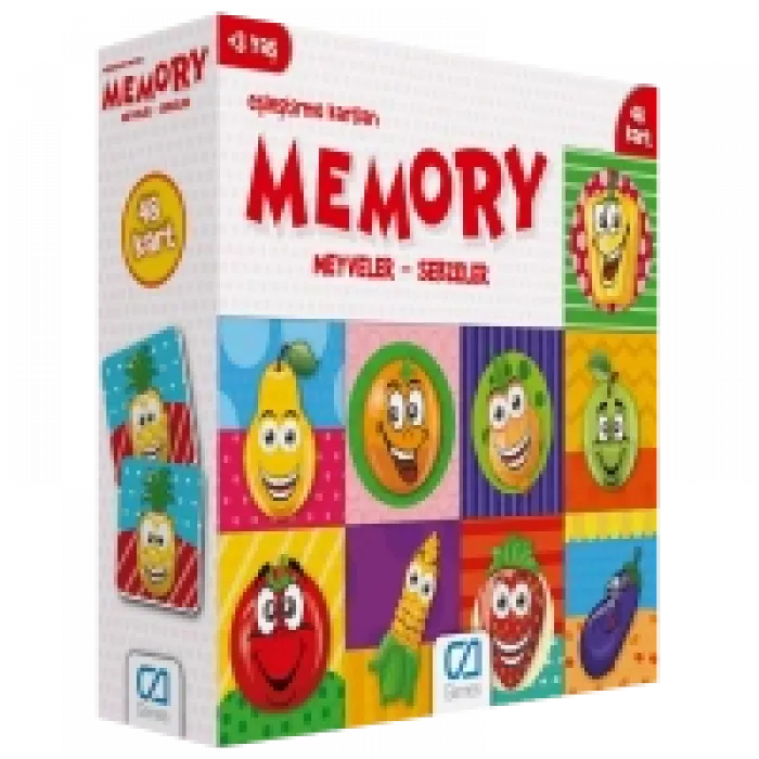 Ca Games 5040 Memory Meyveler Sebzeler Tyf