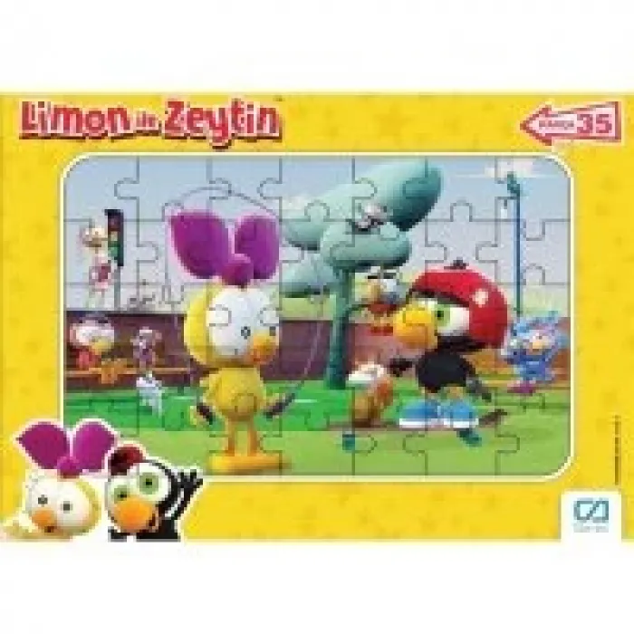 Ca Games 5082-5083 Limon İle Zeytin Frame Puzzle 35