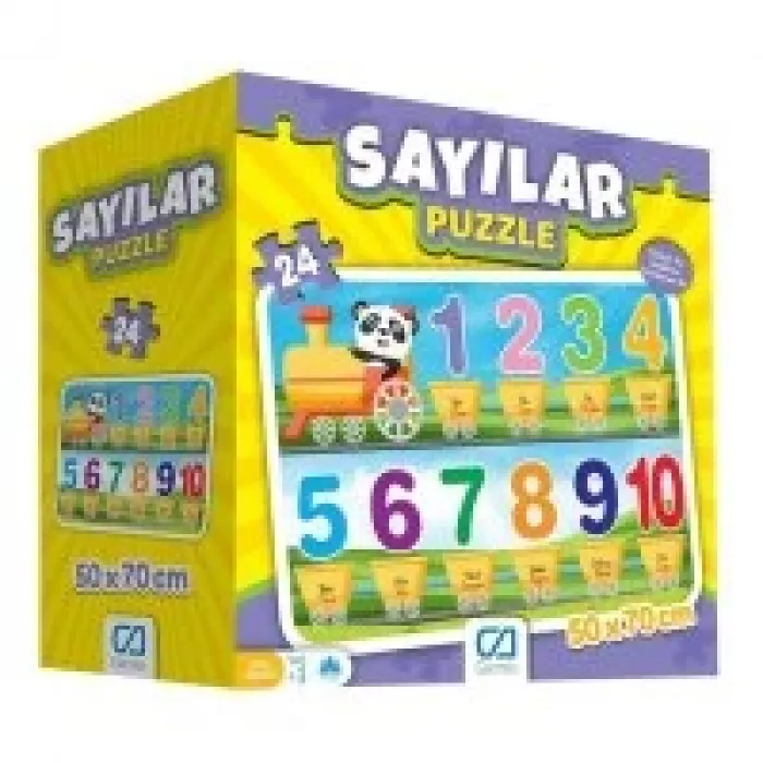 Ca Games 5134 Sayılar Yer Puzzle