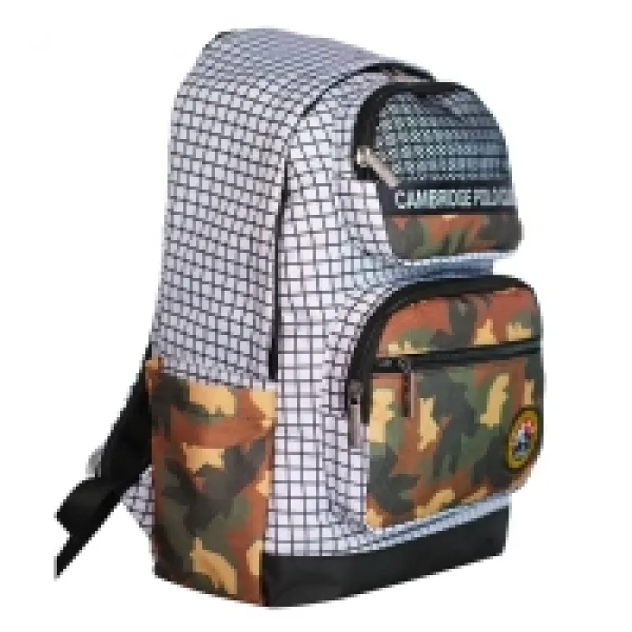 Cambridge Polo Club Kamuflaj Üç Ön Cepli Sırt Çantası Cpo4035-kamufulaj Bntt