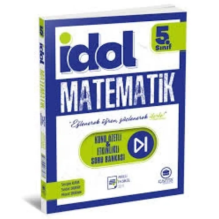 ÇANTA YAYINLARI 5. SINIF İdol Matematik Konu Özetli Etkinlikli Soru Bankası 4 Fasikül