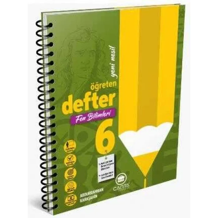Çanta Yayınları 6. Sınıf Fen Bilimleri Okula Yardımcı Öğreten Defter