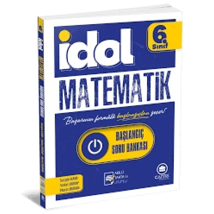 ÇANTA YAYINLARI 6. SINIF İdol Matematik Başlangıç Soru Bankası