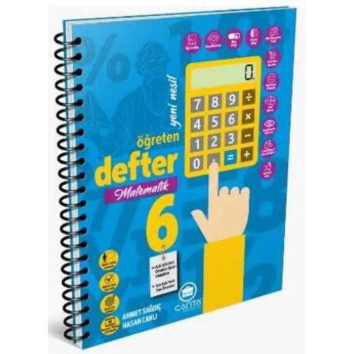 Çanta Yayınları 6. Sınıf Matematik Okula Yardımcı Öğreten Defter