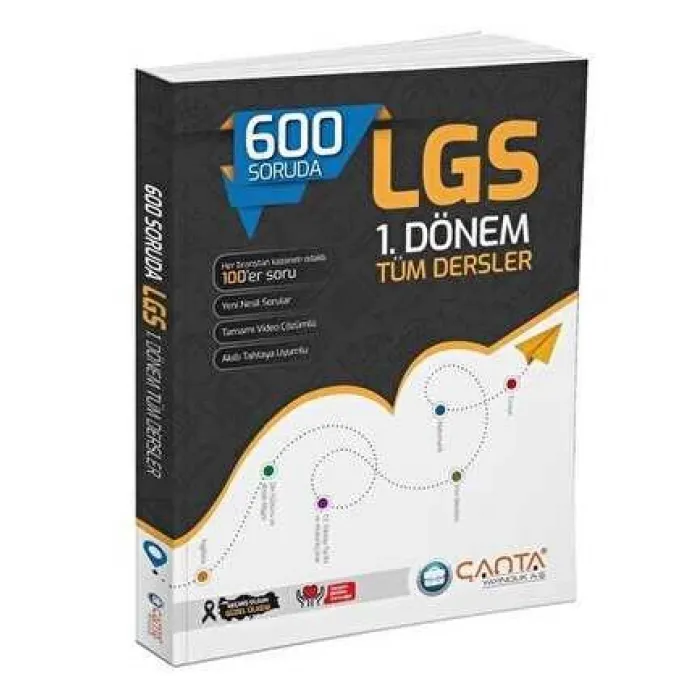 Çanta Yayınları 600 Soruda LGS 1. Dönem Tüm Dersler