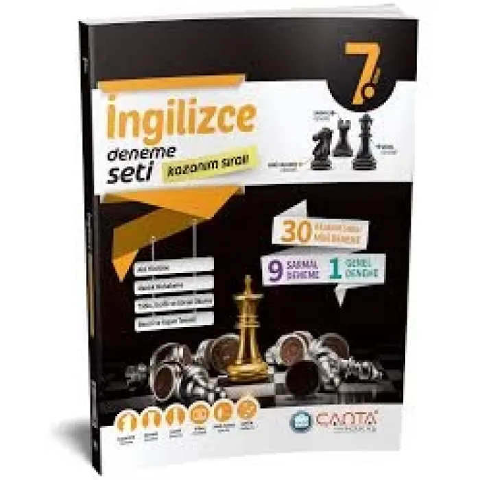 ÇANTA YAYINLARI 7. SINIF İngilizce Kazanım Sıralı Deneme Seti