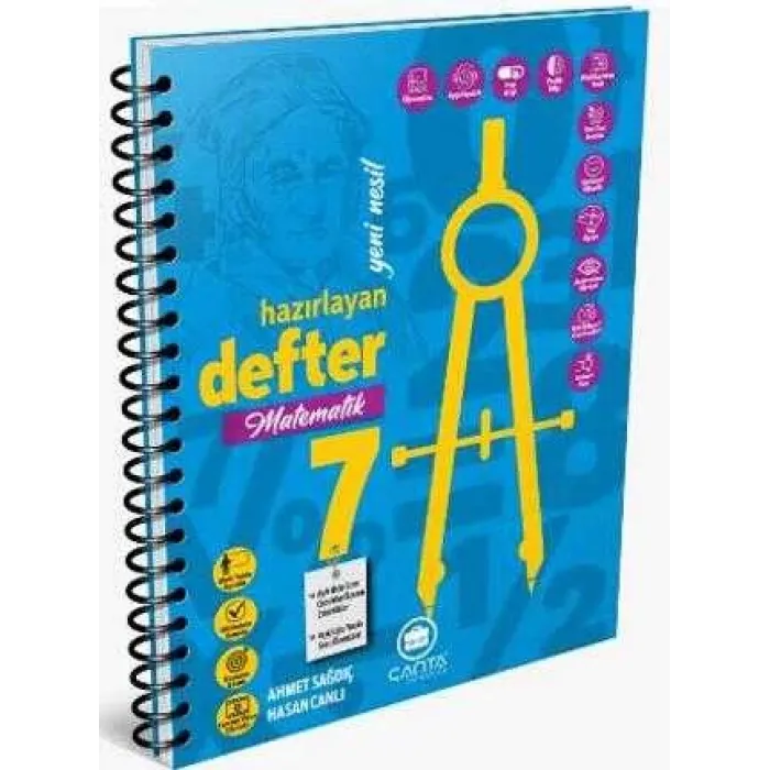 Çanta Yayınları 7. Sınıf Matematik Okula Yardımcı Hazırlayan Defter