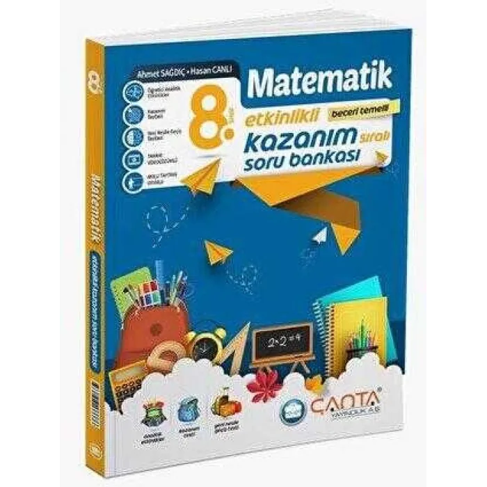 Çanta Yayınları 8. Sınıf Kazanım Matematik Soru Bankası