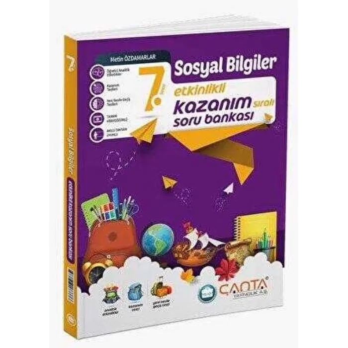 Çanta Yayınları Çanta 7. Sınıf Sosyal Bilgiler Soru Bankası