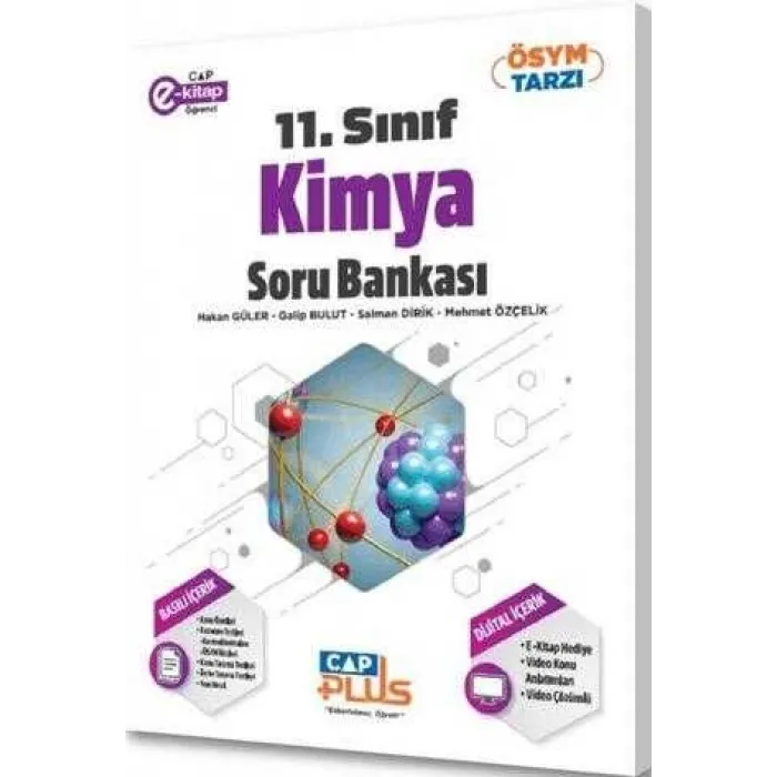 Çap Yayınları 11. Sınıf Kimya Plus Soru Bankası
