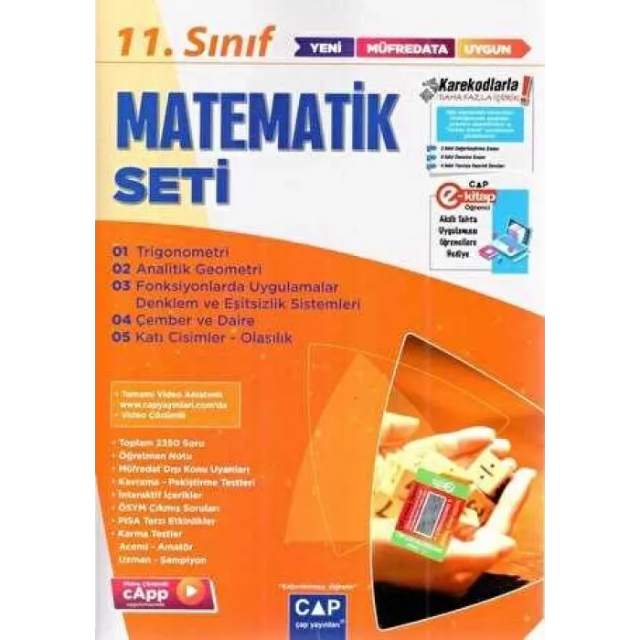 Çap Yayınları 11. Sınıf Matematik Anadolu Seti