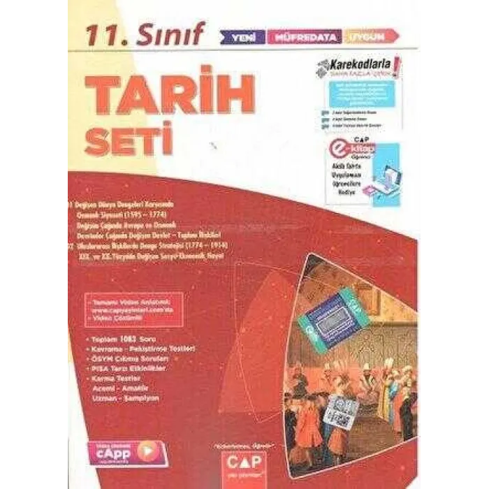 Çap Yayınları 11. Sınıf Tarih Anadolu Seti