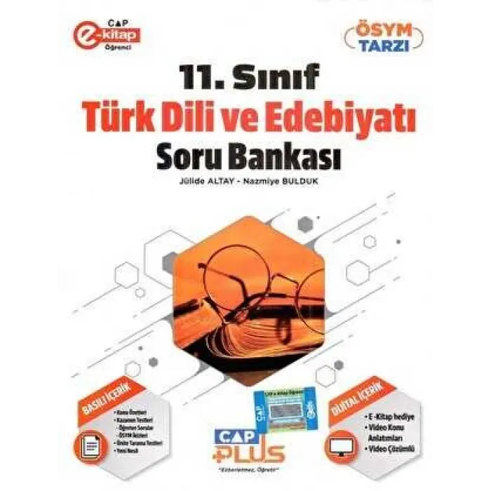Çap Yayınları 11. Sınıf Türk Dili ve Edebiyatı Soru Bankası