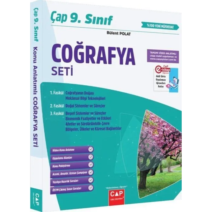 Çap Yayınları 9. Sınıf Coğrafya Seti