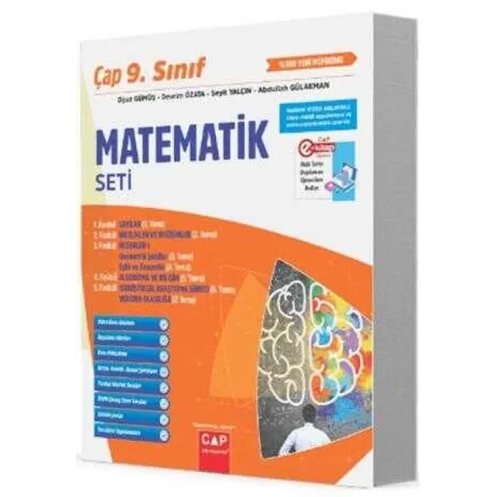 Çap Yayınları 9. Sınıf Matematik Seti