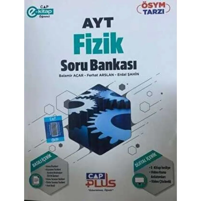 Çap Yayınları AYT Fizik Soru Bankası