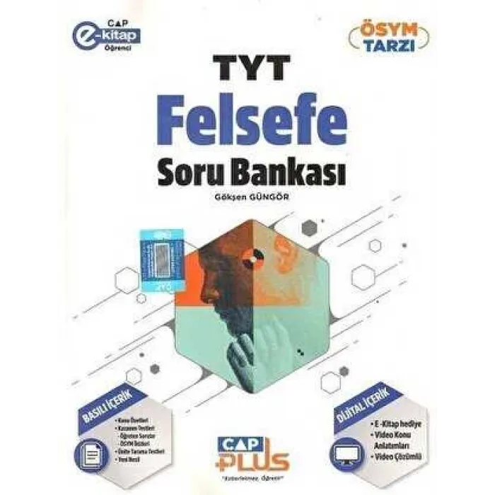 Çap Yayınları TYT Felsefe Soru Bankası