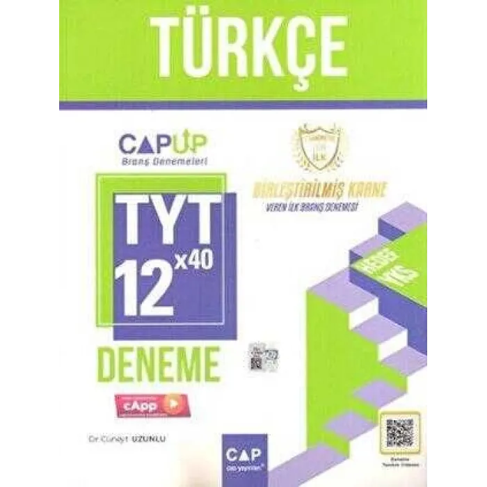 Çap Yayınları TYT Türkçe 12 x 40 Up Deneme