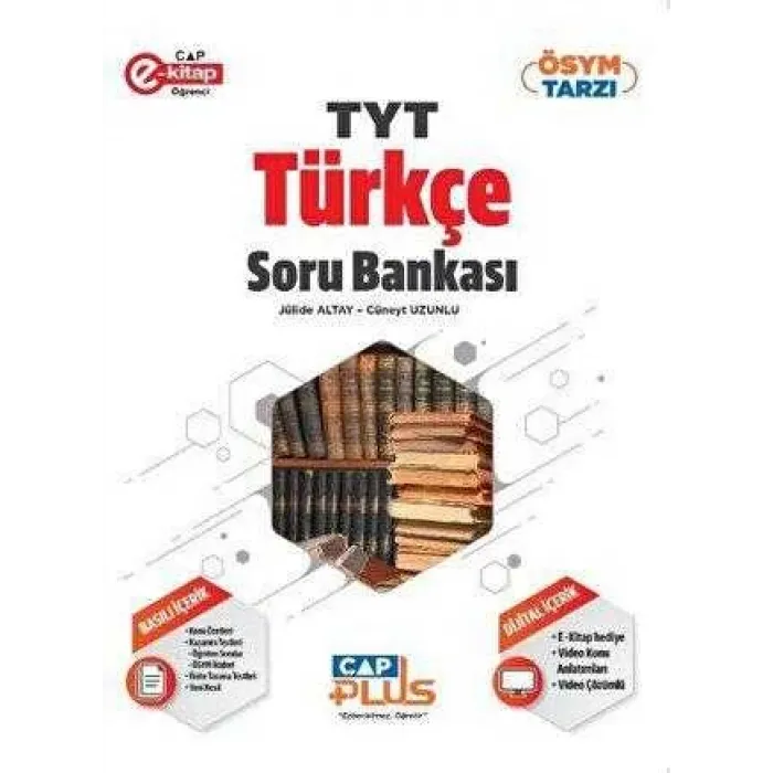 Çap Yayınları TYT Türkçe Plus Soru Bankası