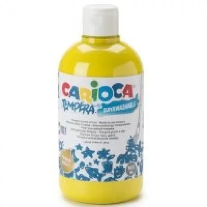 Carioca Tempera Suluboya Süper Yıkanabilir Sarı 500 Ml Ko027/03