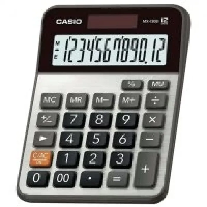 Casio Mx-120b Hesap Makinası 12 Haneli Mx-120b-w-dc
